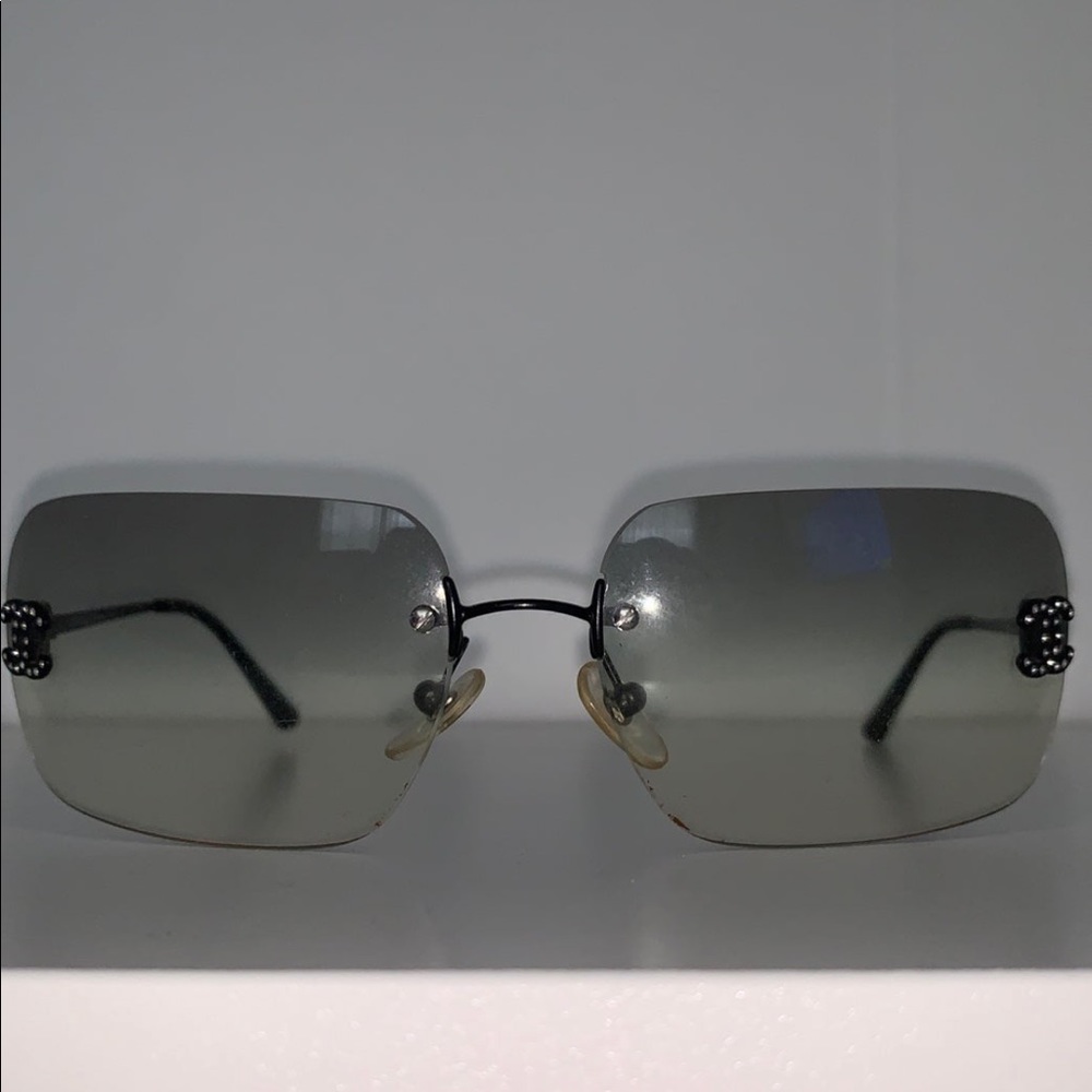 Vintage Chanel Rhinestone Sunglasses